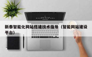 东平新泰智能化网站搭建技术指导（智能网站建设平台）